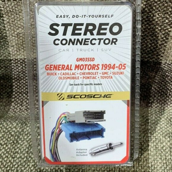 Scosche - GM035SD - 1994-2005 General Motors Car S - Picture 1 of 2